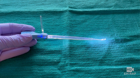 Lighted Ear Curette Device