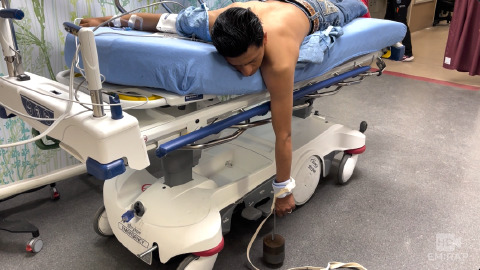 Stimson Shoulder Reduction Technique with Scapular Manipulation